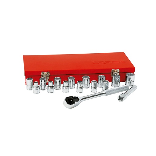 [HC52935] URREA JGO 16PZ DADOS ACC 1/2 CJ MET